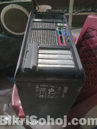 Desktop computer casing